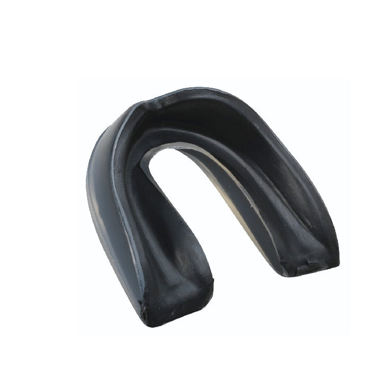 Top view of black mouth guard