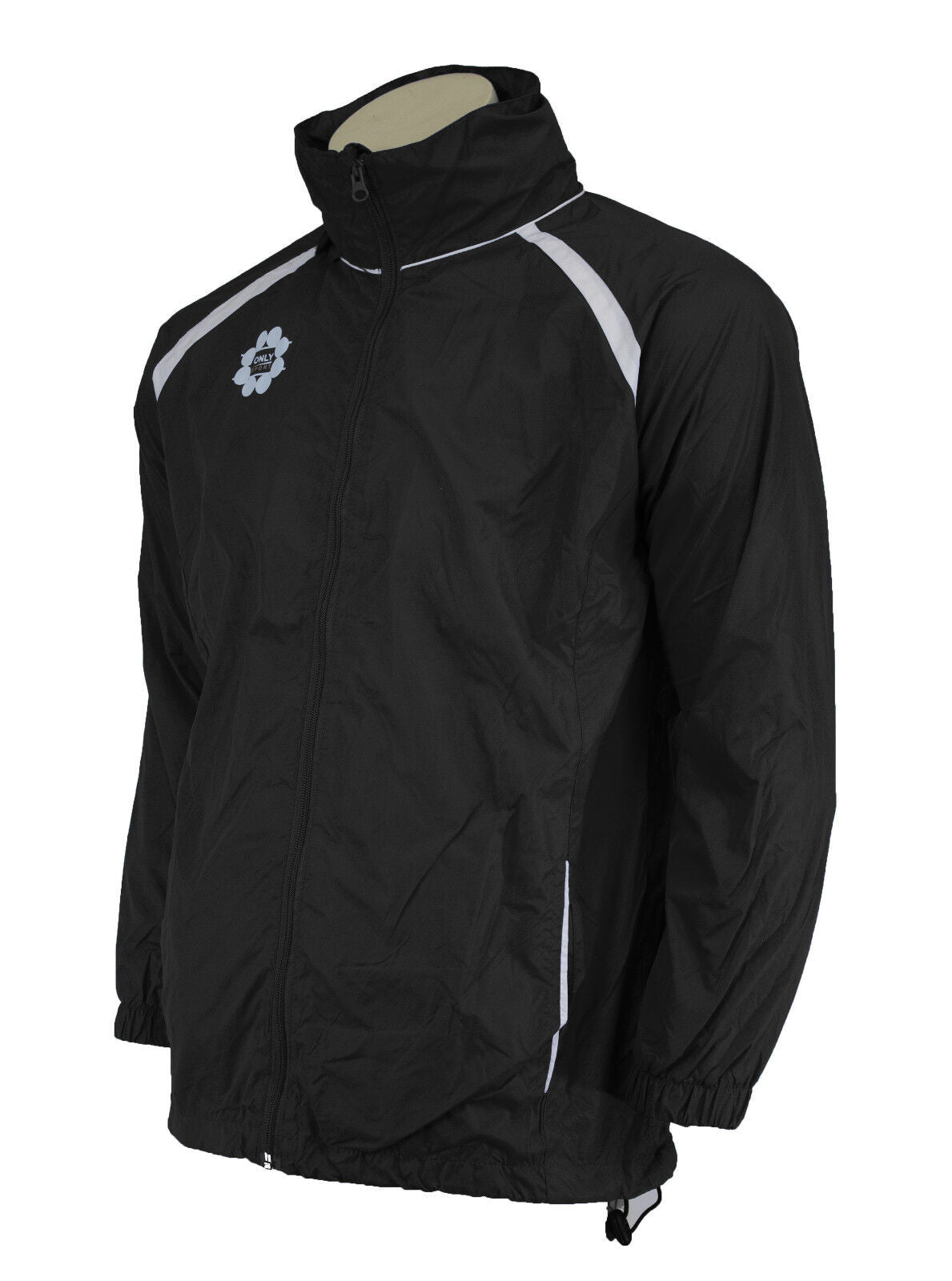 Spray Jacket in black side view