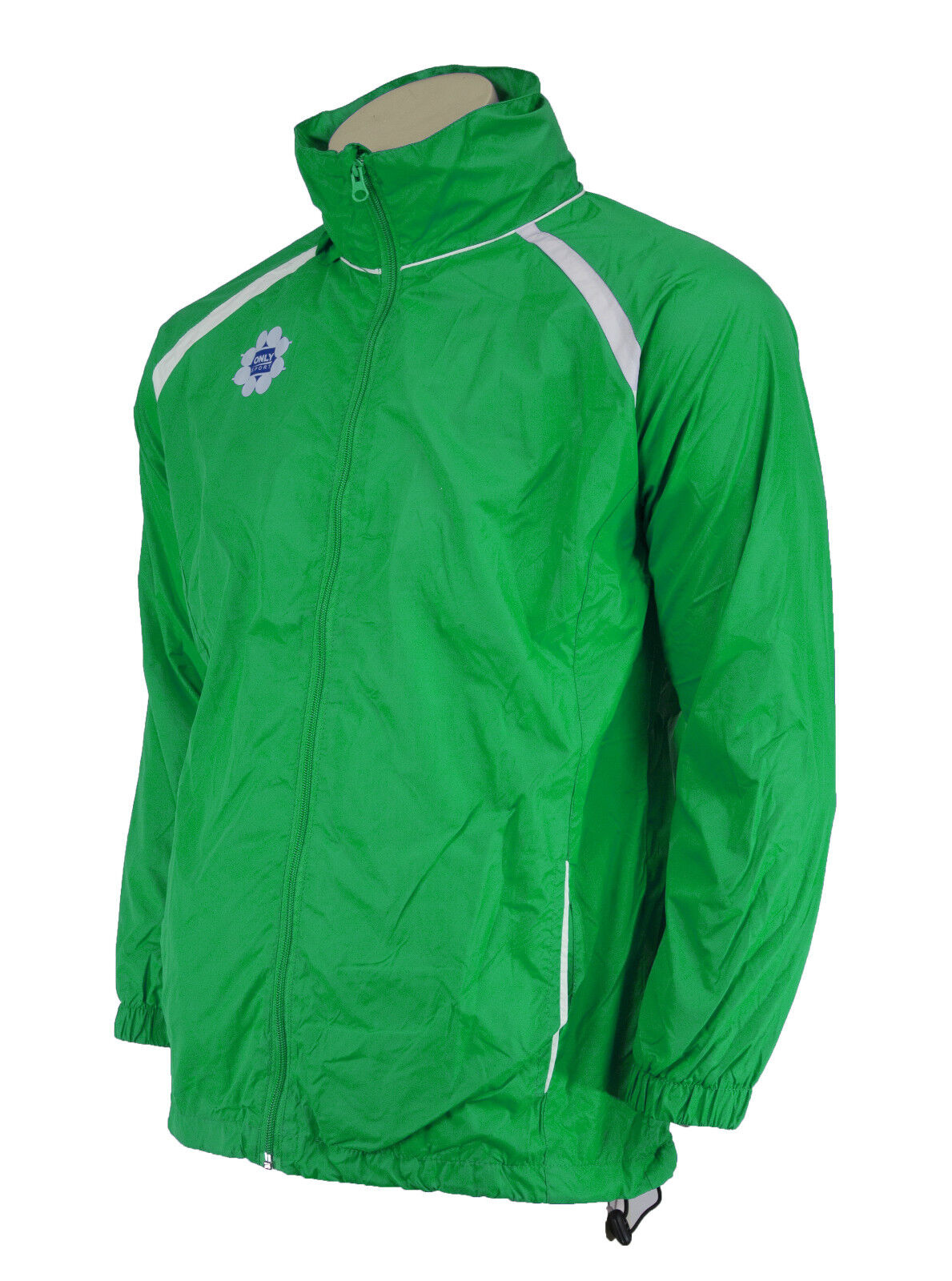 Spray Jacket in Green side view