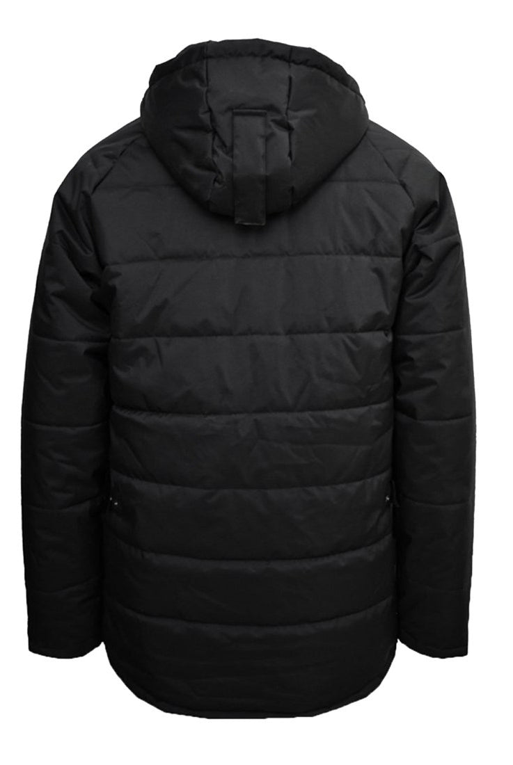 Rear view of Black Coaches Jacket Malvern City