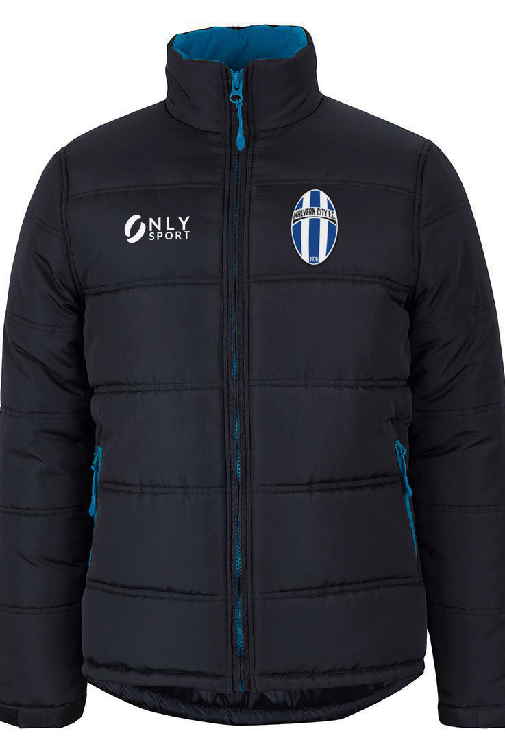 MALVERN CITY BLACK PUFFER JACKET IN BLACK