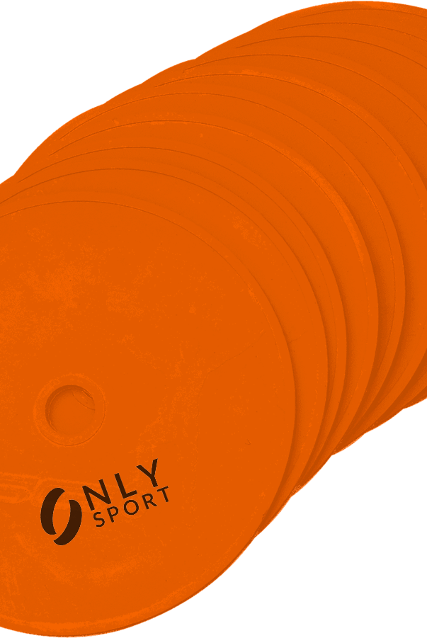 DISC MARKER SET IN ORANGE