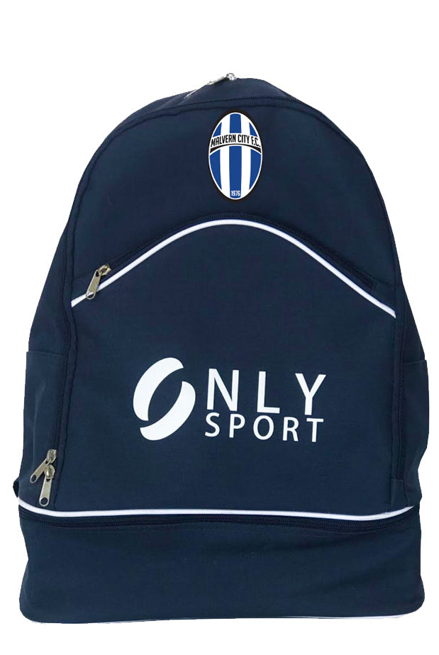 MALVERN CITY BACKPACK WITH SHOE COMPARTMENT IN NAVY