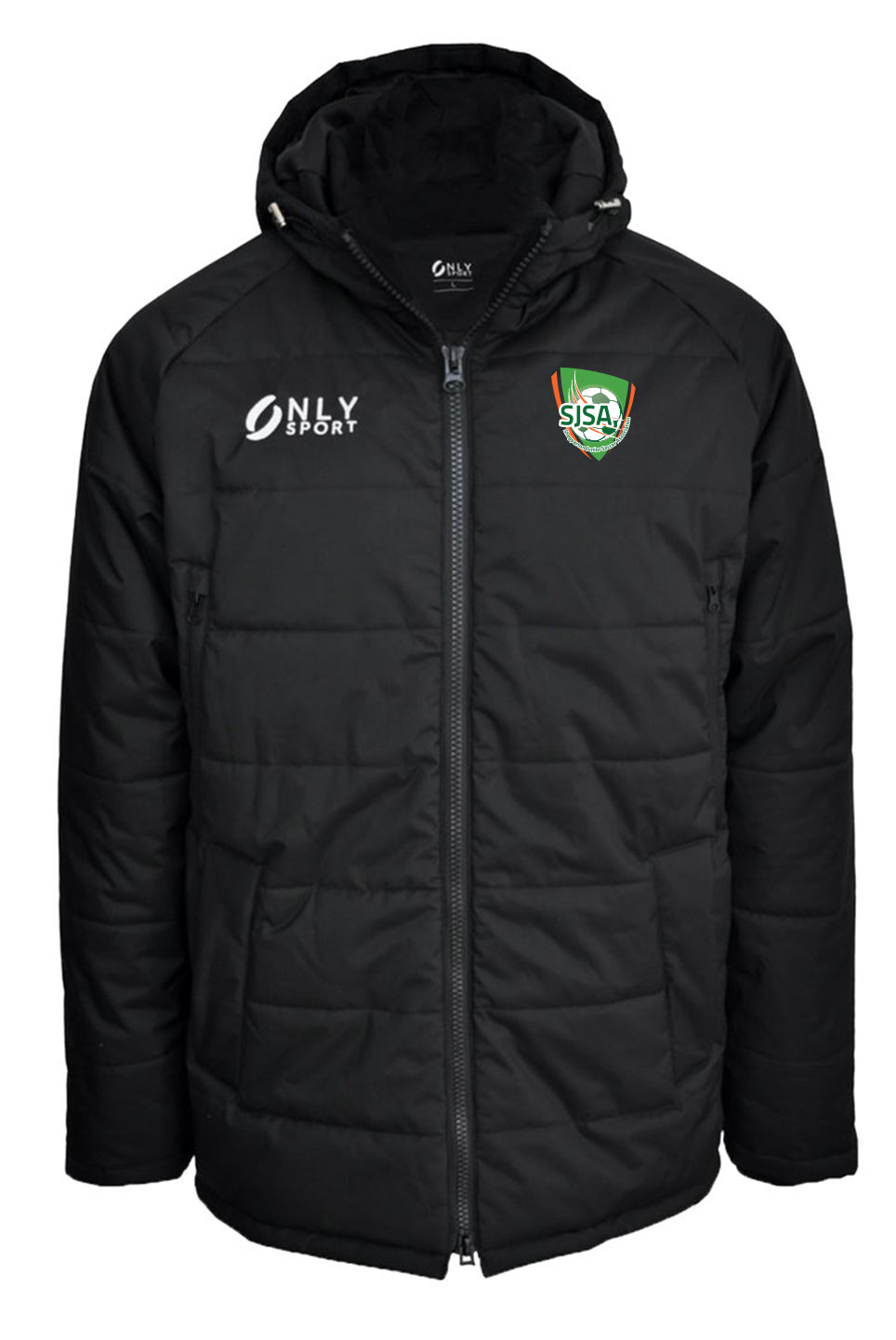 SJSA COACHES/SUPPORTERS JACKET IN BLACK