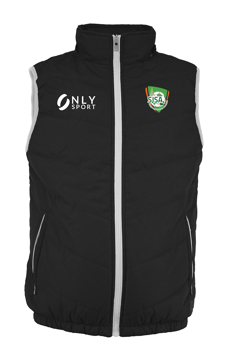 SJSA Puffer Vest in Black