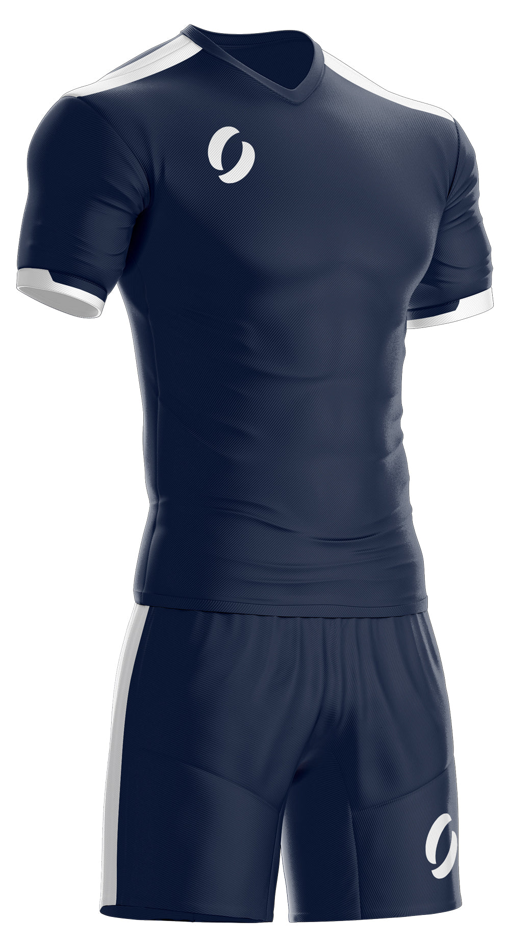 Training Kit in Navy And White