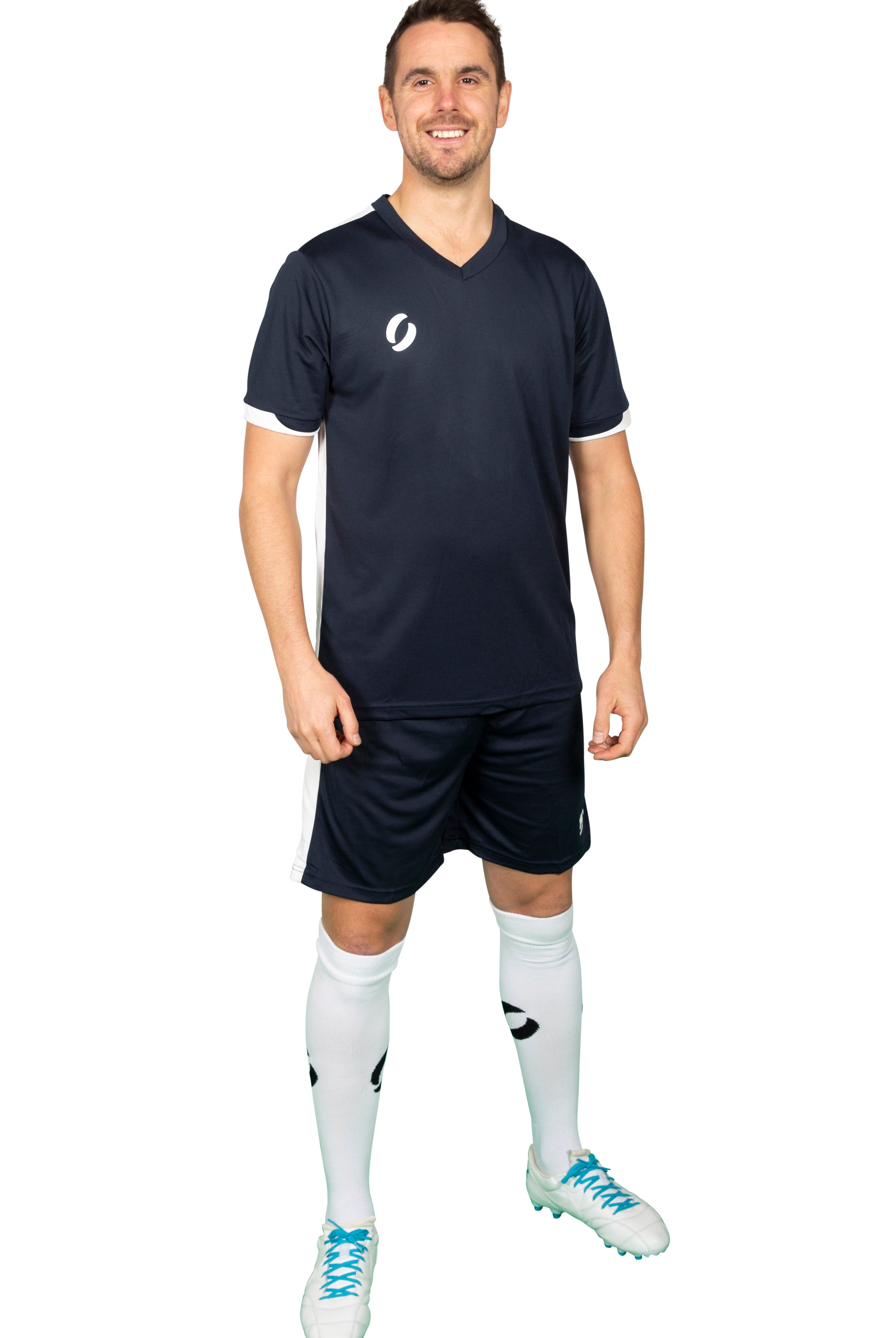 man wearing Training Kit Navy And White