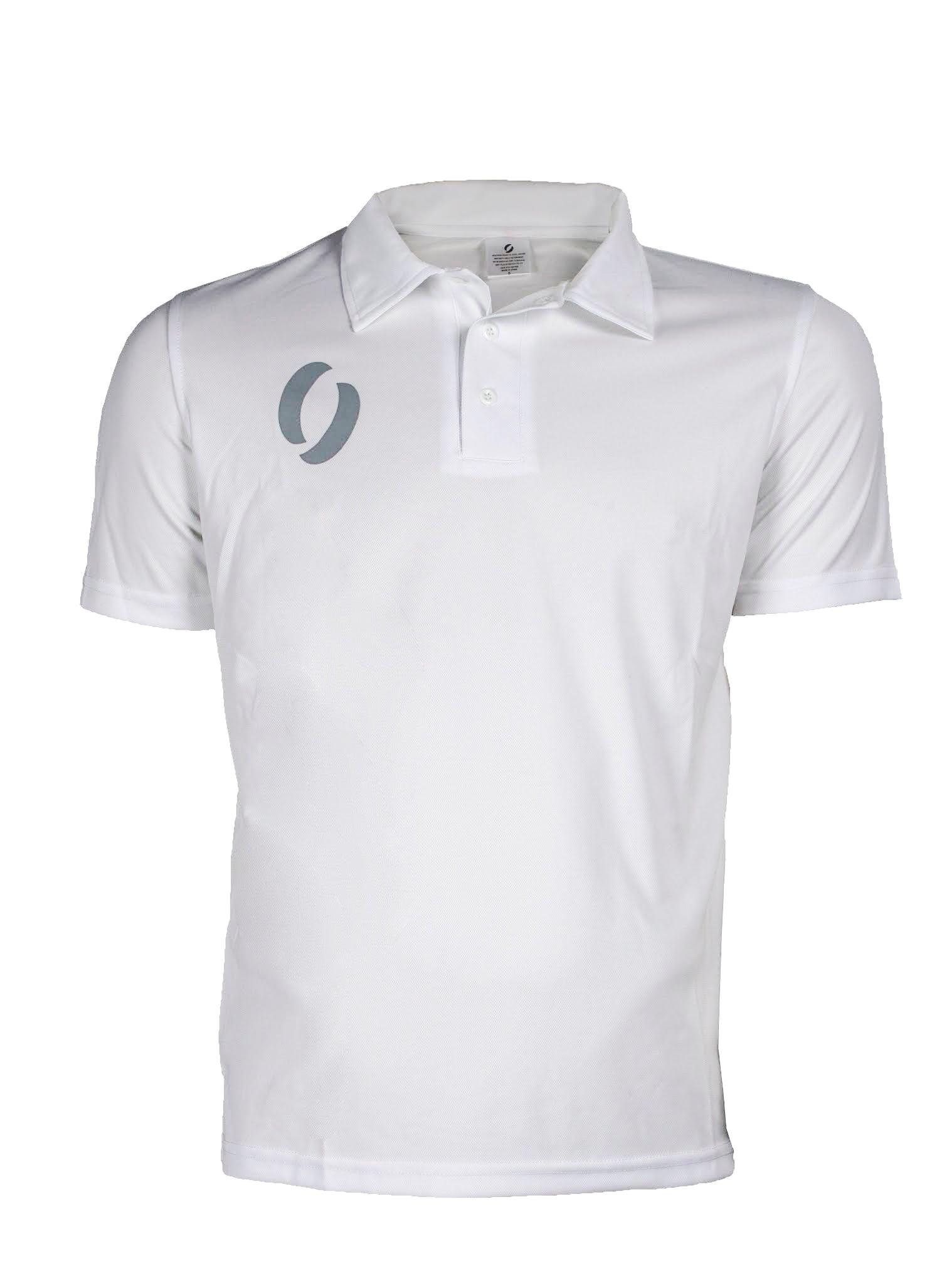 POLO TOP in white