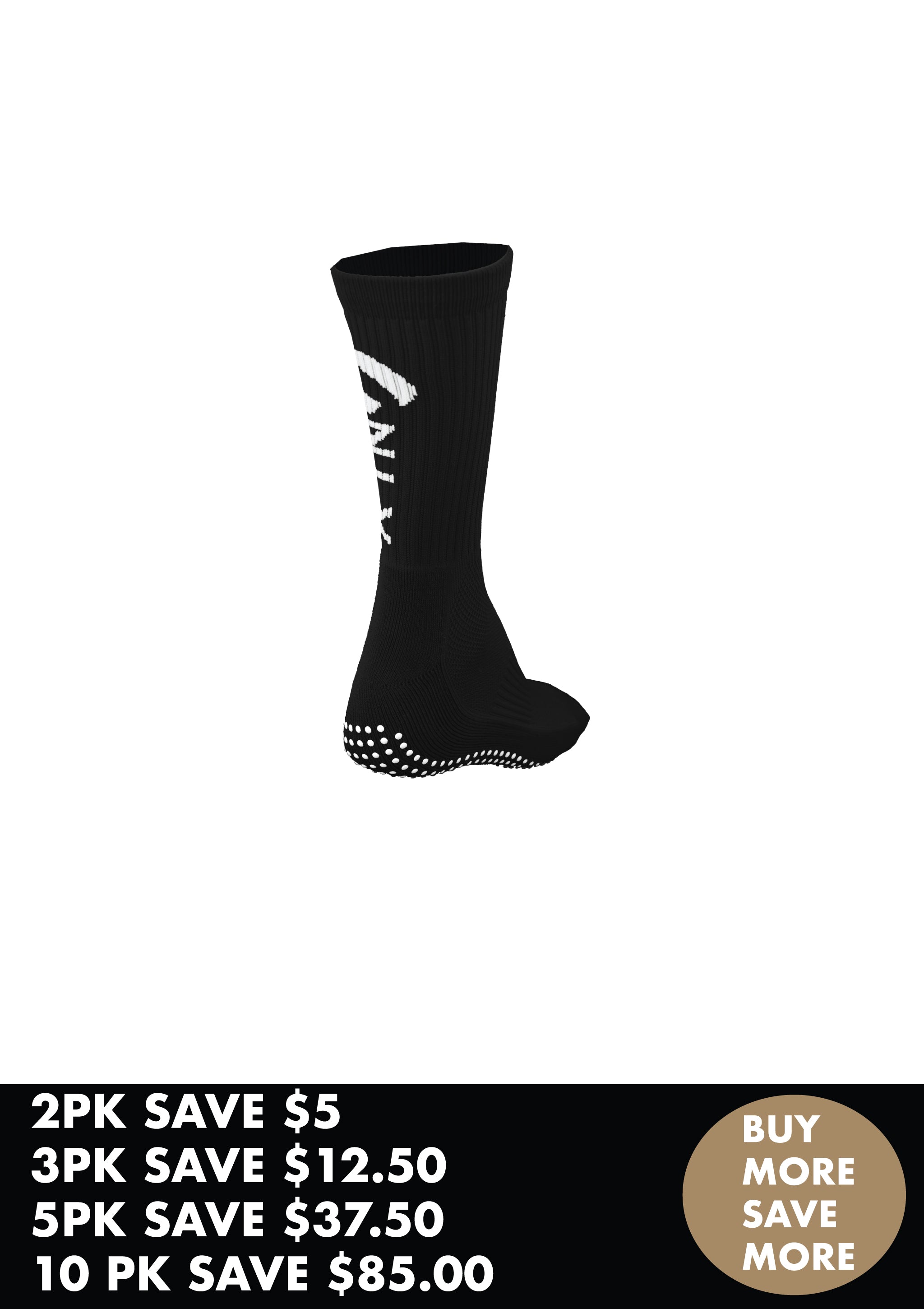 GRIP SOCK BUNDLES IN BLACK