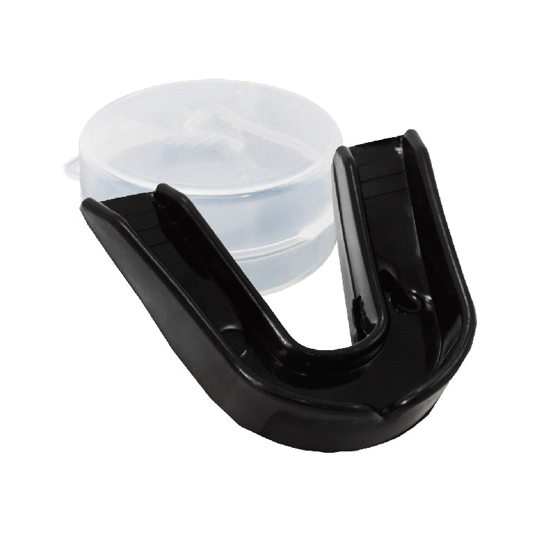 Mouthguard Mouldable Teeth Gum Protector in Black with Container