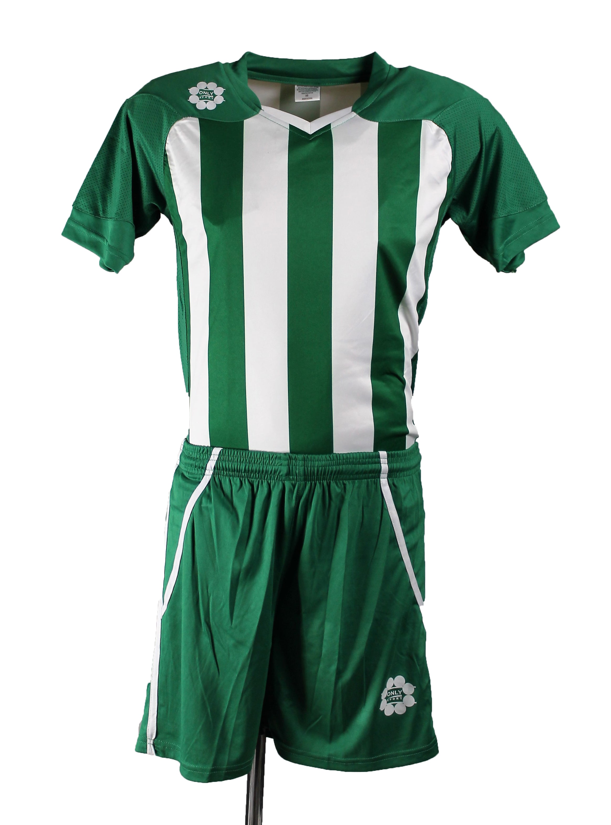 City Range with Green and White Stripes