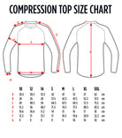 Compression Wear Top Emerald Sizing Chart