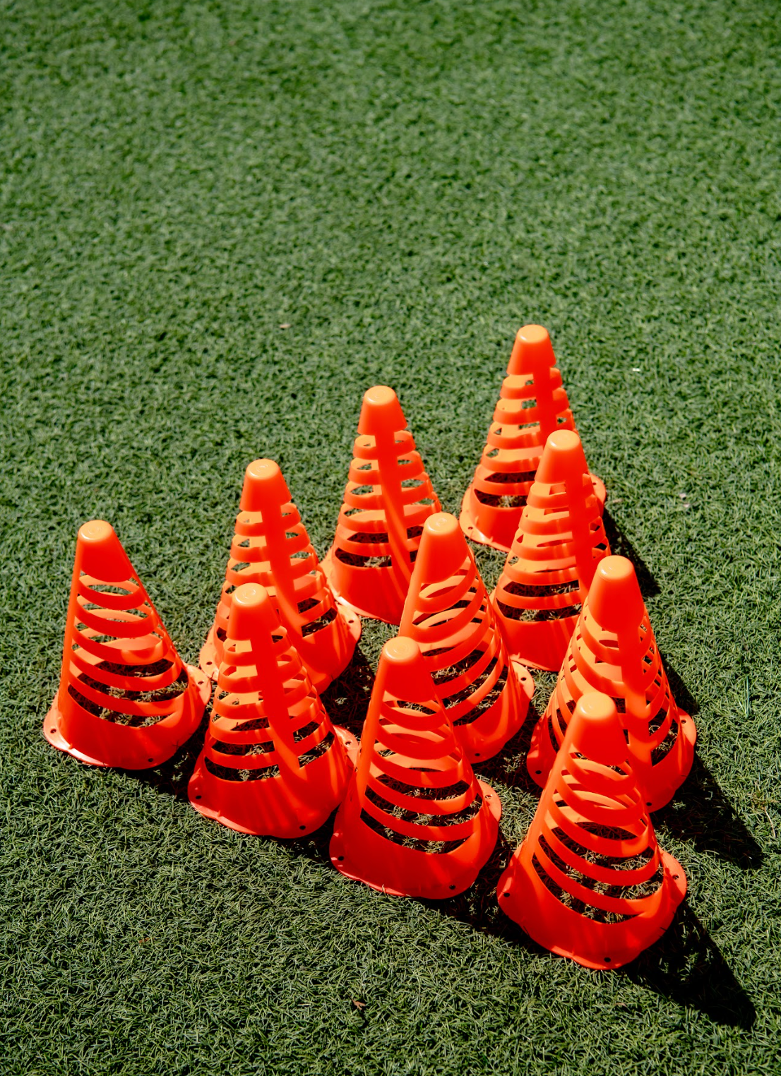 Set Of 10 Flex Cones 