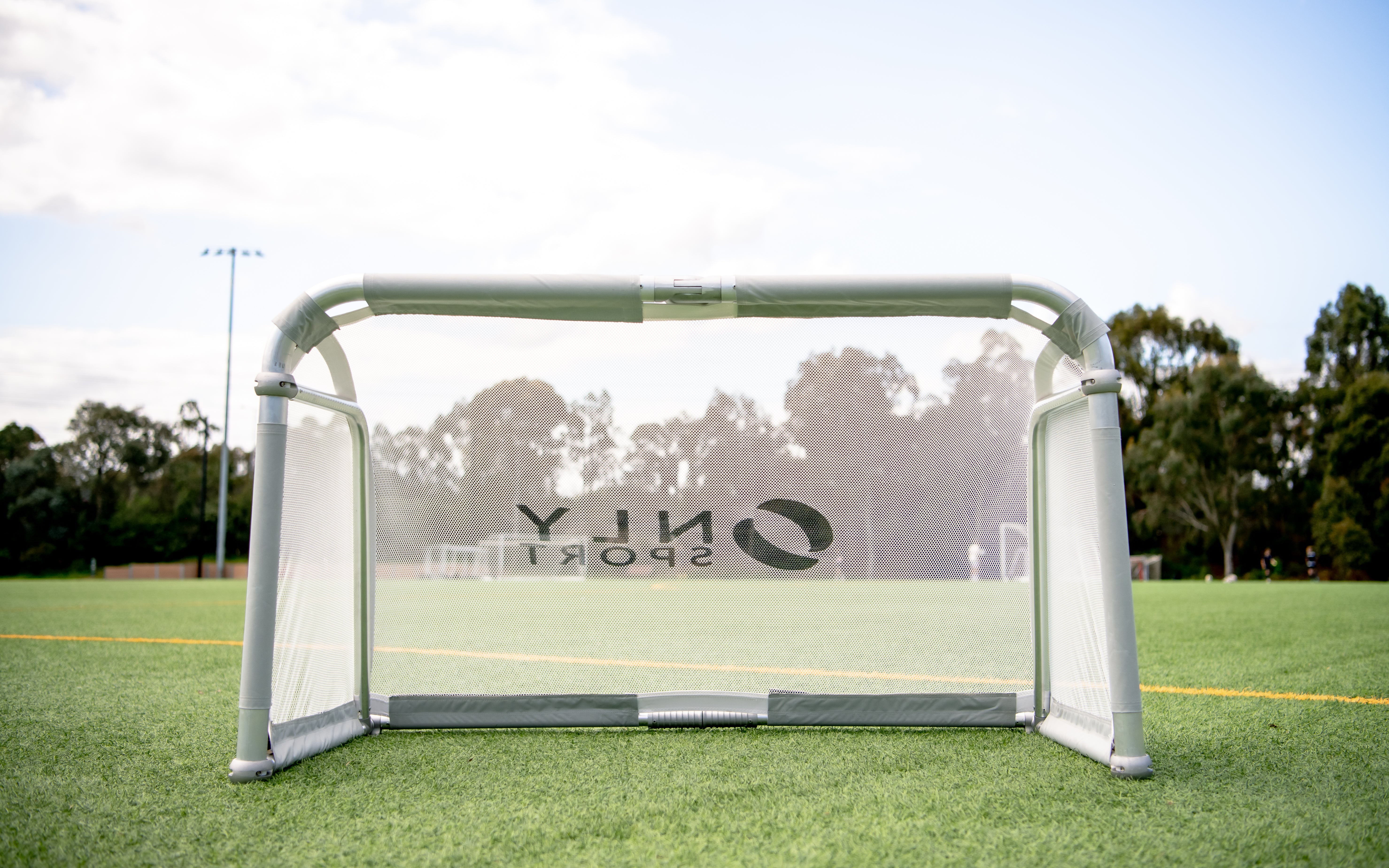 Front View Of Foldable Goal