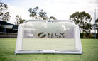 Rear View Of Foldable Goal