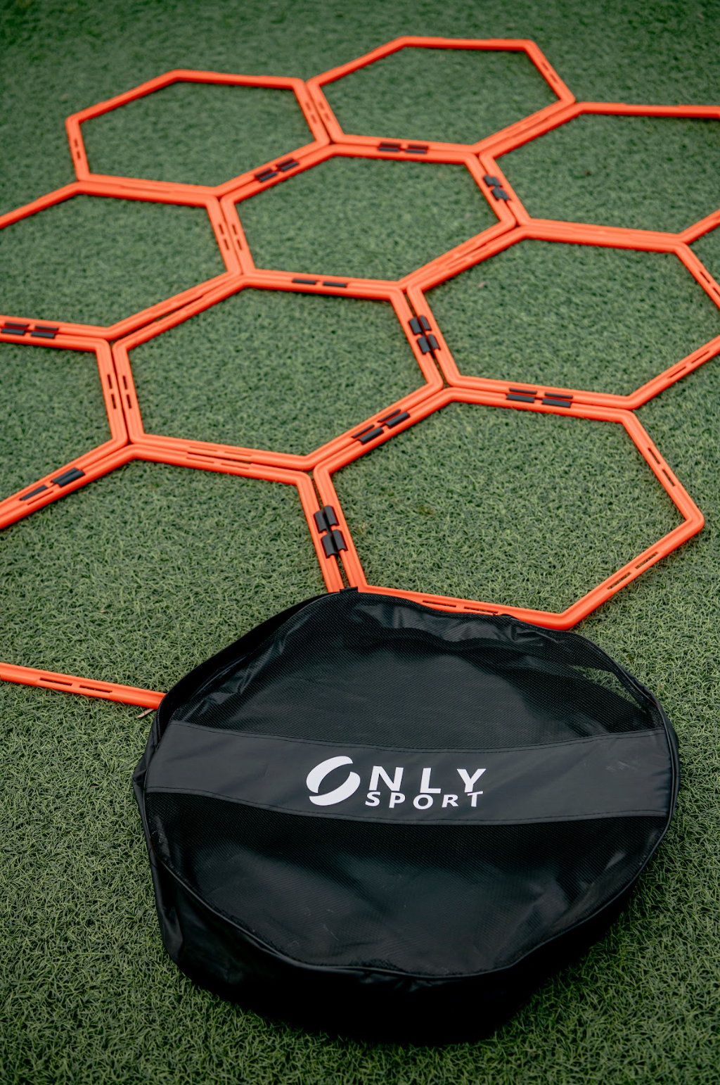 Hexagon Rings With Bag