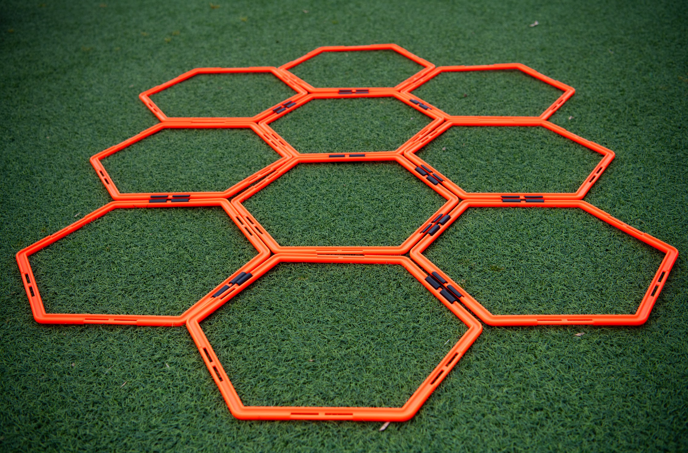 Hexagon Rings Setup Wideshot