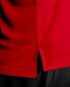 Close up photo of the hem on the Palermo shirt