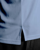 Close up photo of the hem on the Palermo shirt