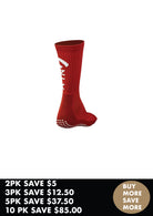 GRIP SOCK BUNDLES IN RED