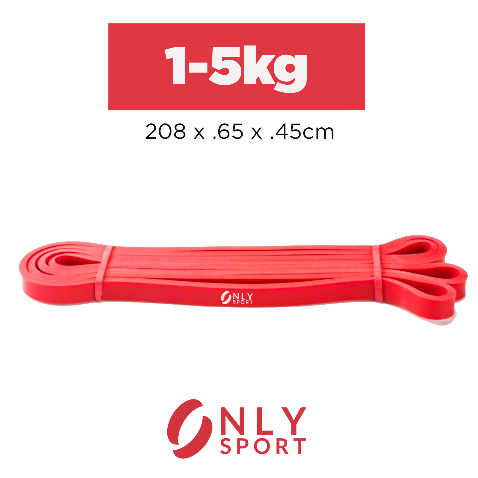 red resistance pull up band 