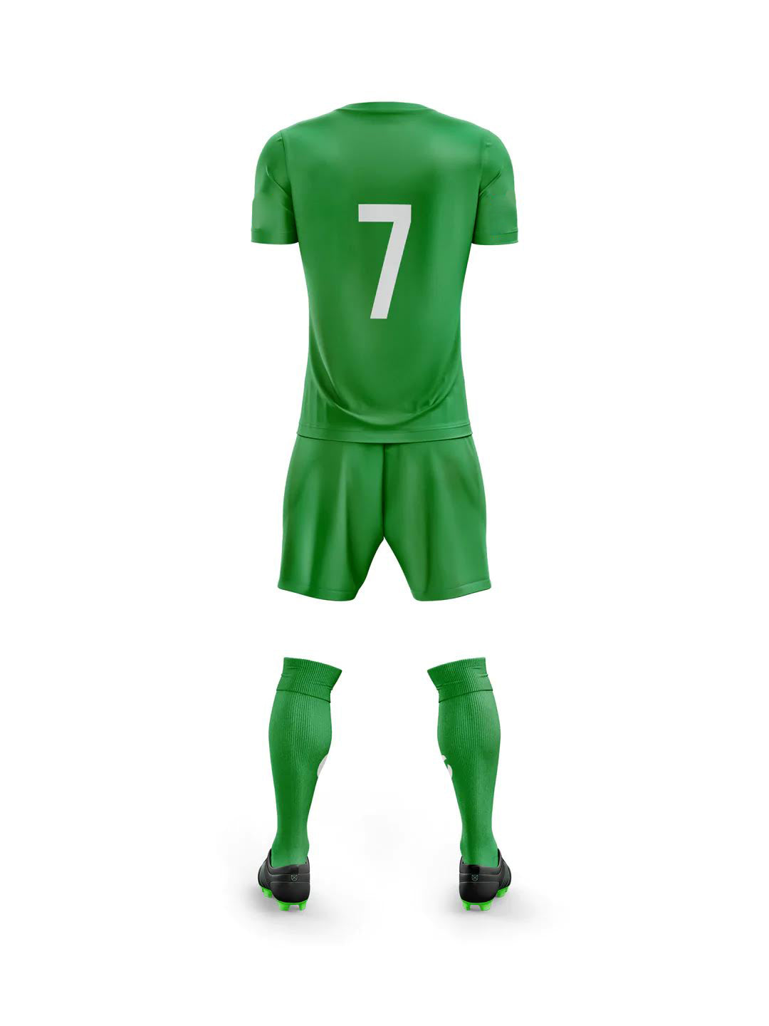 Green SJSA  training kit back view 
