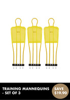 SET OF 3 TRAINING MANNEQUINS 