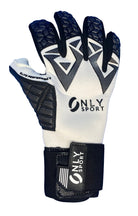 Single Blanco Goalkeeper Gloves in black and white 
