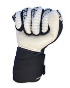 Spider Goalkeeper Glove Fist Pose Front and Inside View