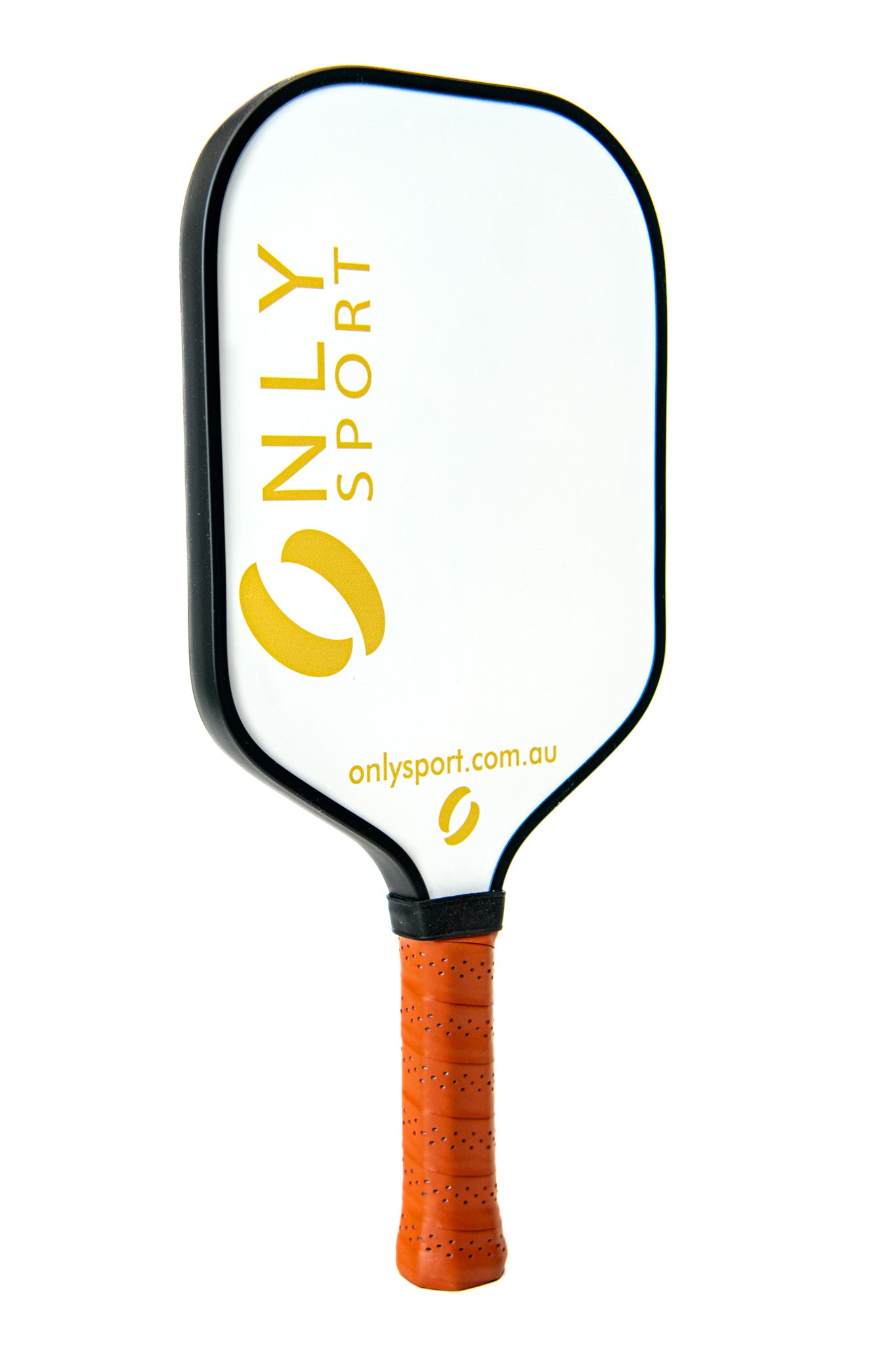 Front view of white paddle facing right
