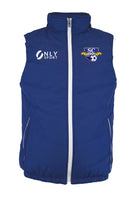 WILLIAMSTOWN PUFFER VEST  IN BLUE
