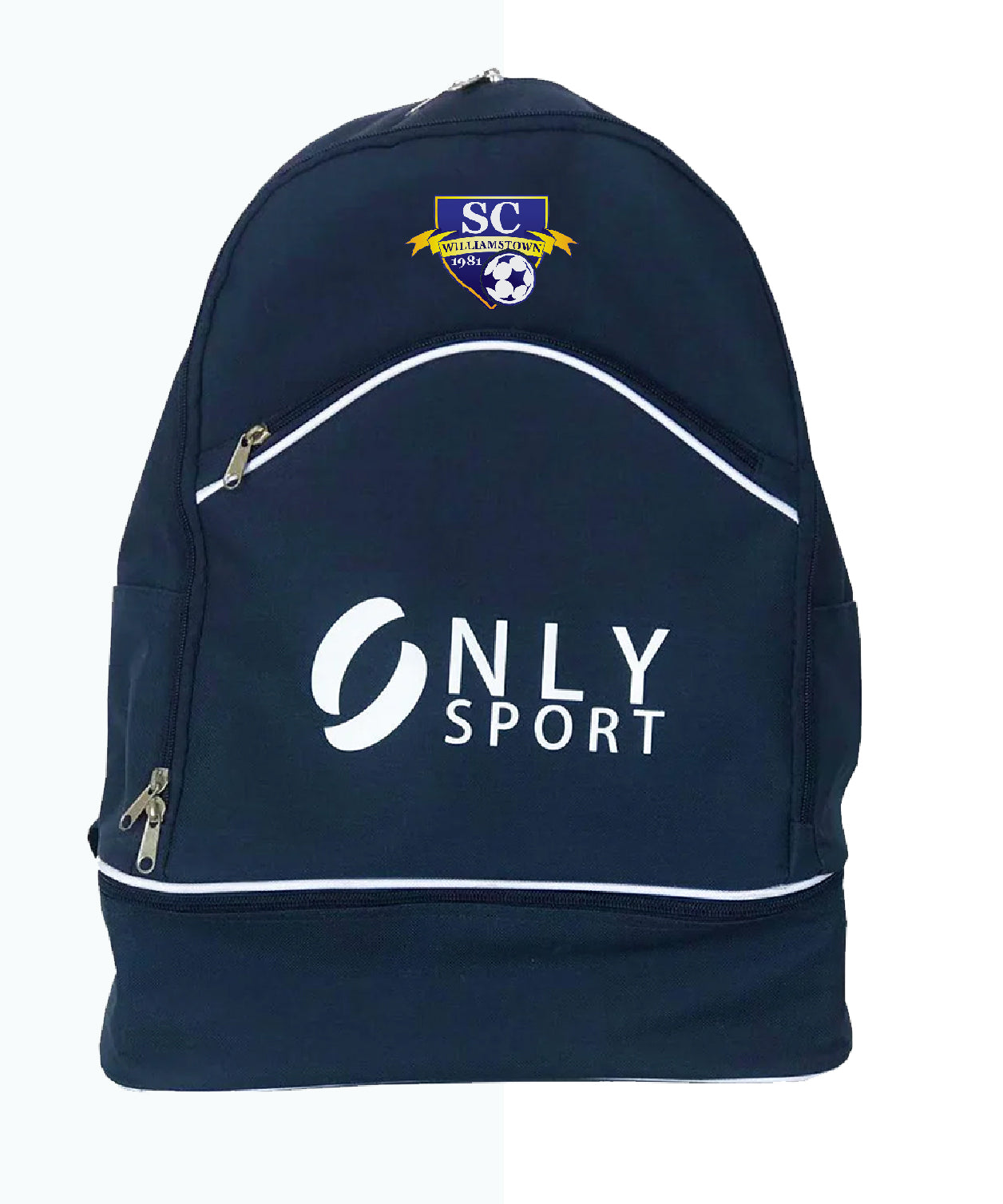 Williamstown Backpack With Shoe Compartment Front View
