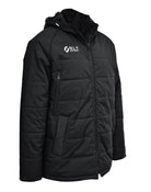 Williamstown Coaches Jacket in Black side view