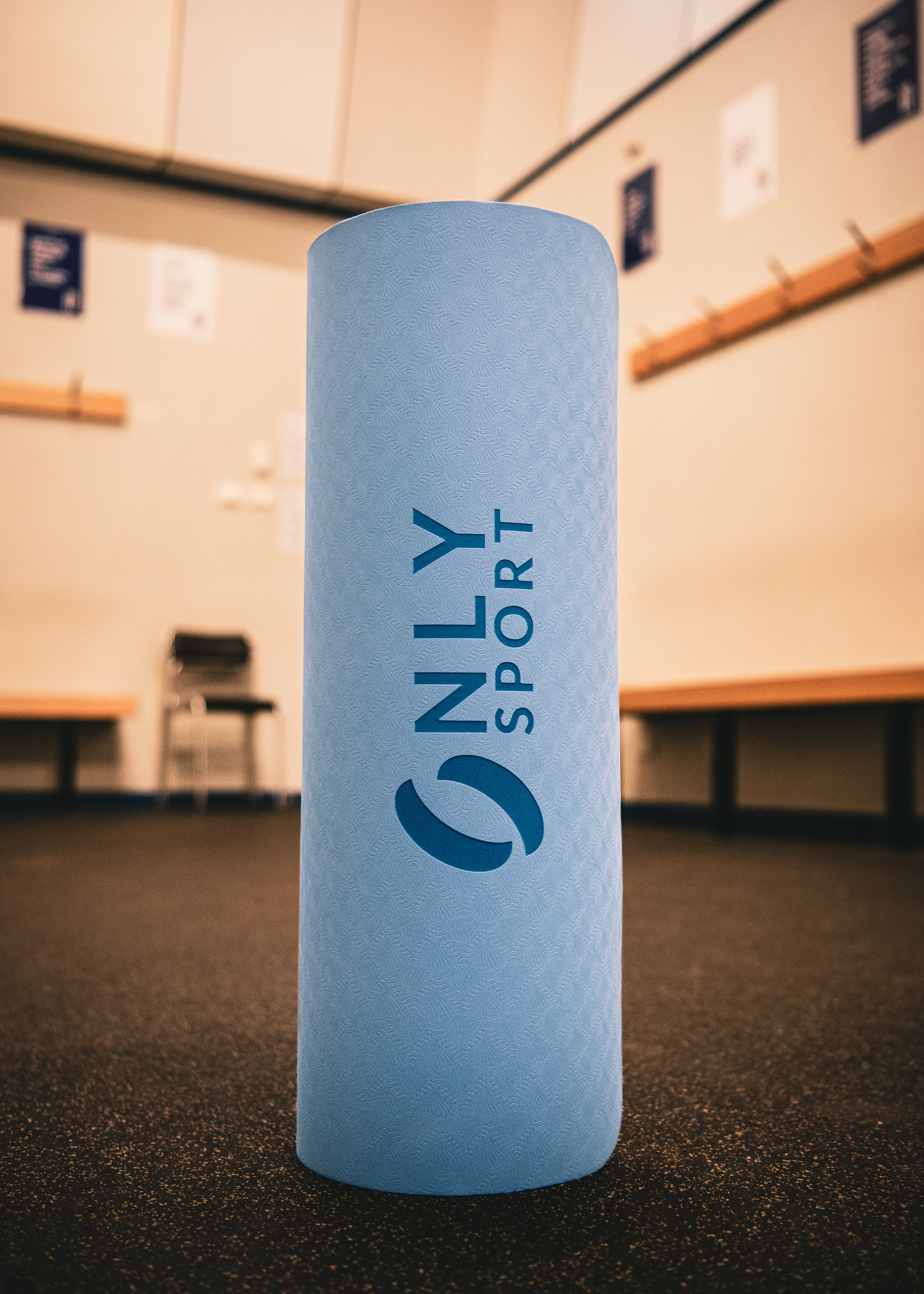 Yoga Mat Upright Indoors