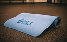 Yoga Mat On Floor Indoors