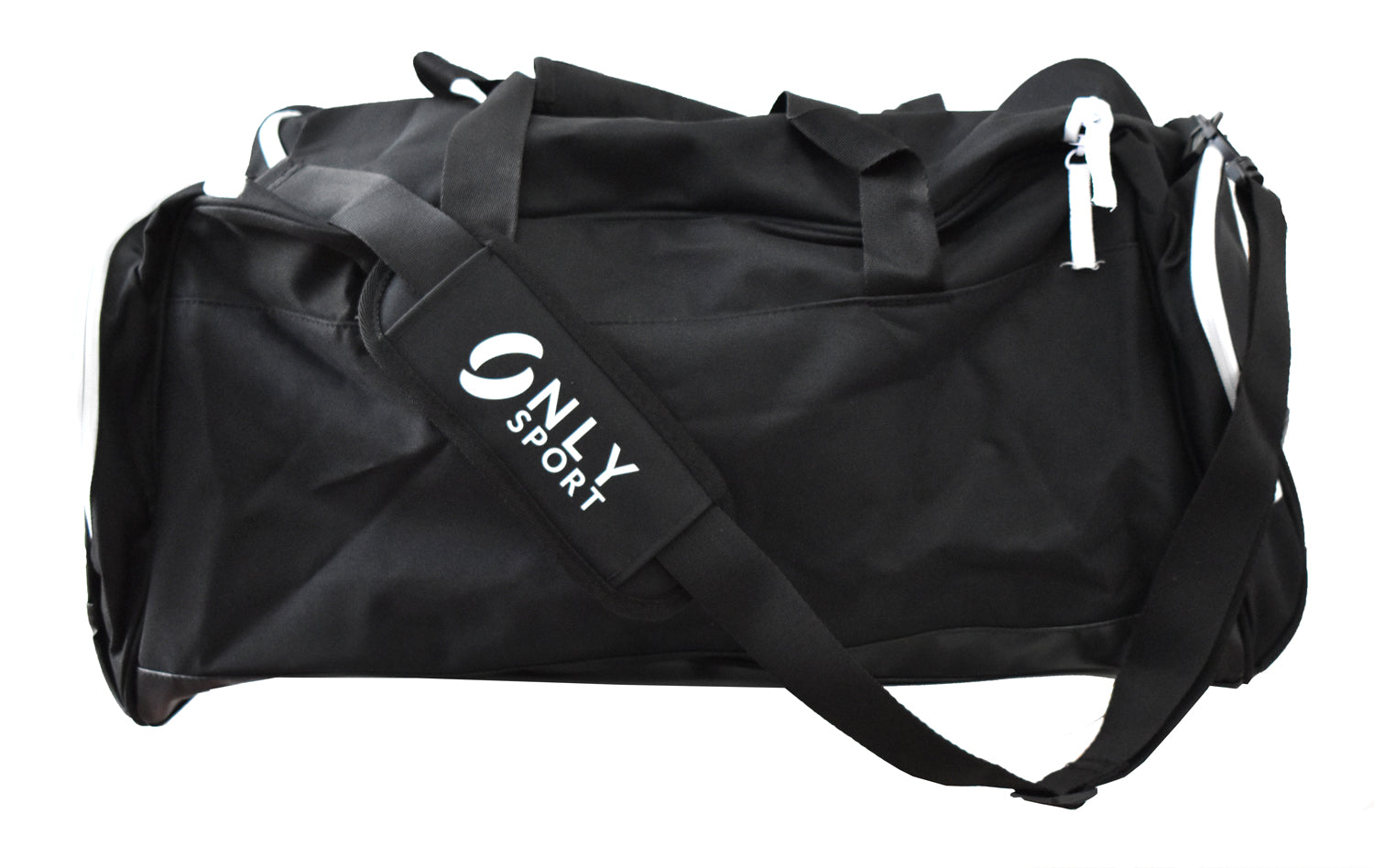 PLAYERS Bag WITH WHITE ZIP IN Black RIGHT SIDE VIEW