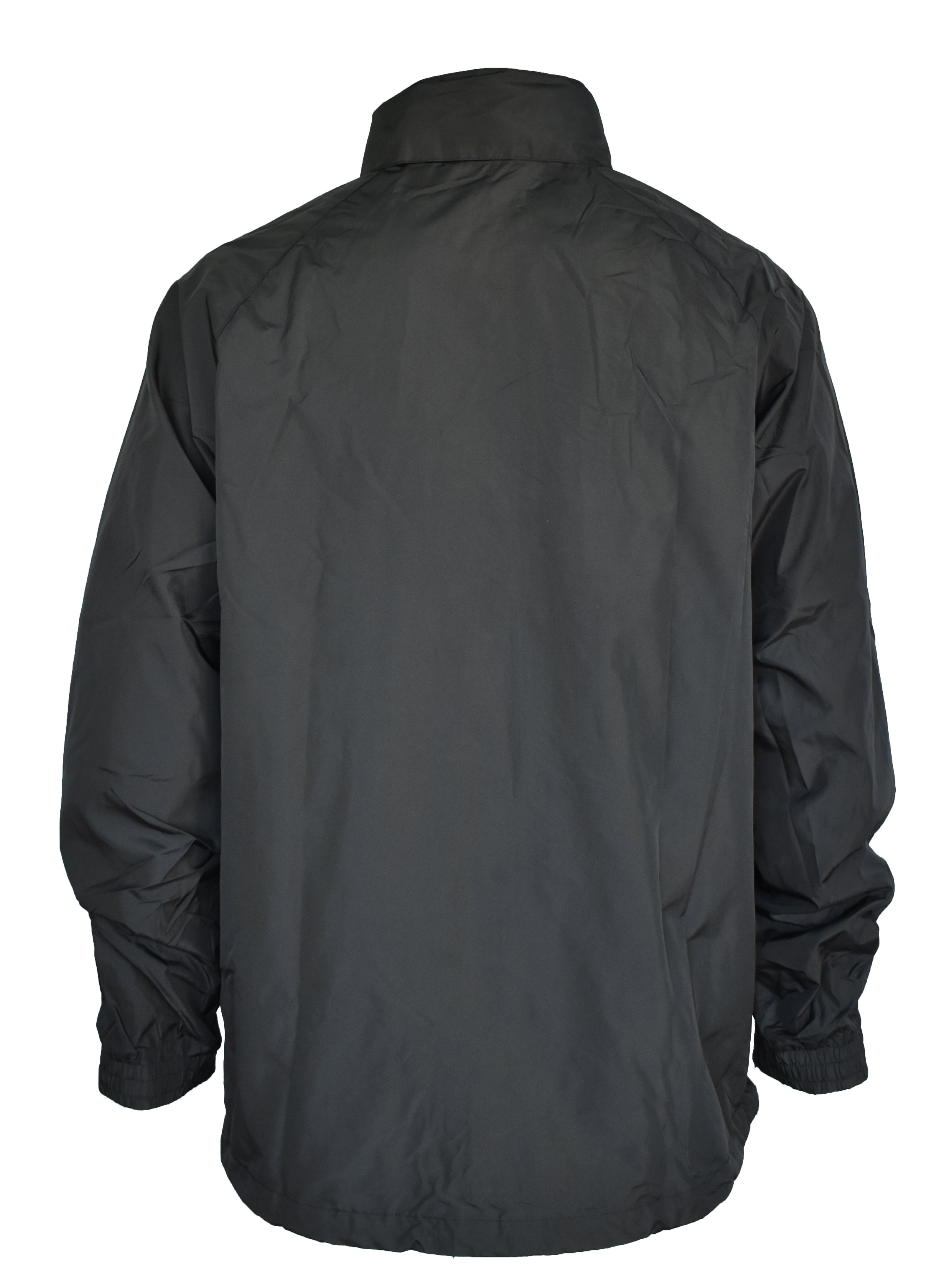 Spray Jacket in All Black Rear view