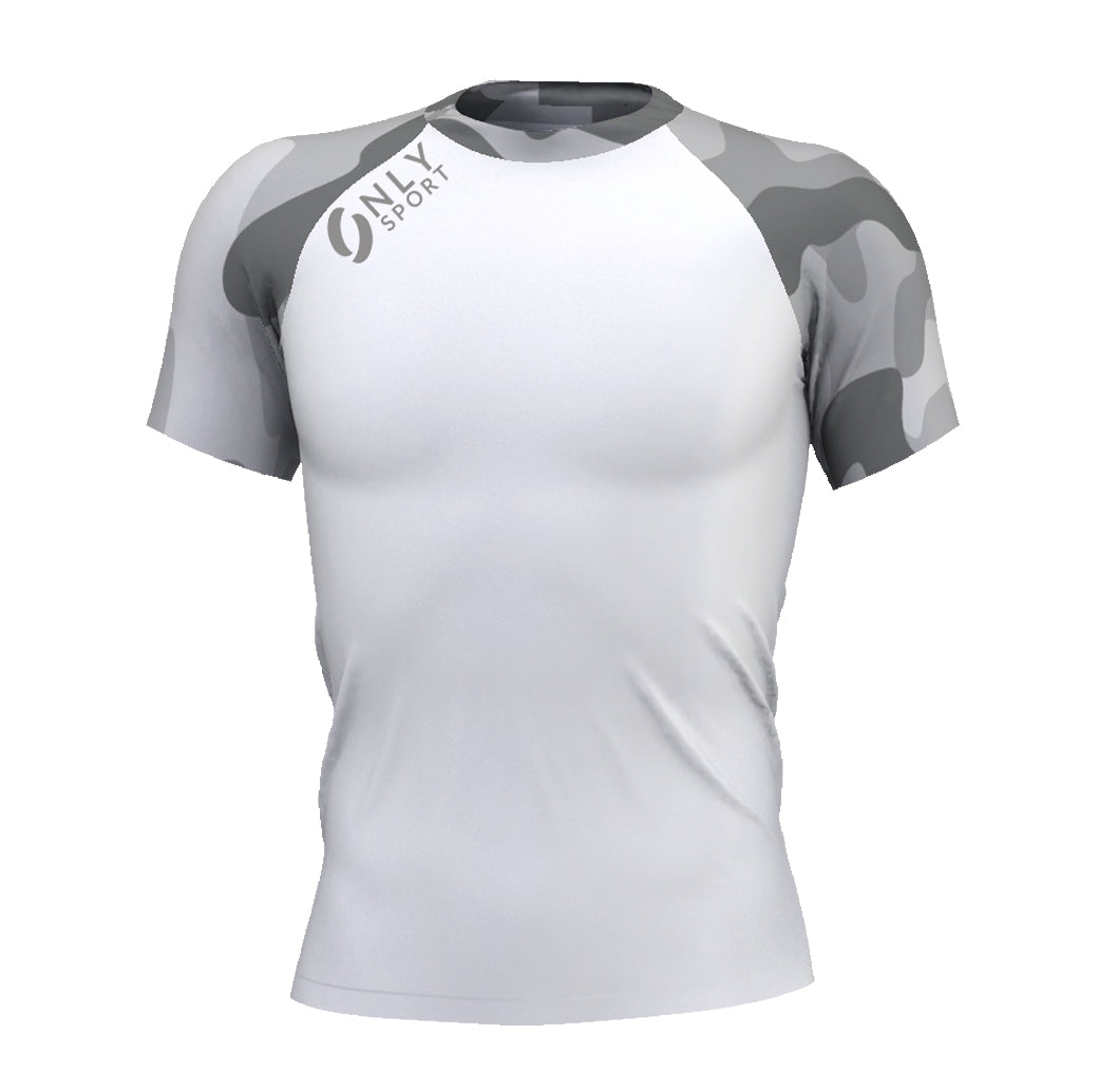 SHOT SLEEVE Rashguard IN White / Camo