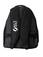 Backpack With White Zip Black Rear