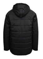 Rear view of Black Coaches Jacket Malvern City 