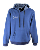 Blue Hooded Jumper Front View