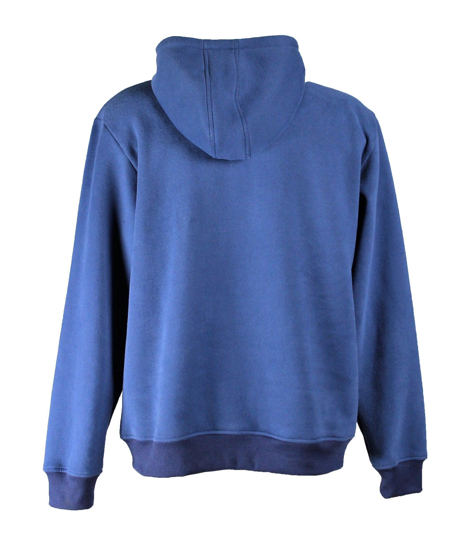 Blue Hooded Jumper Rear View