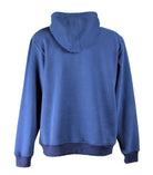 Blue Hooded Jumper Rear View