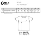 Malvern City PUFFER VEST SIZE CHART