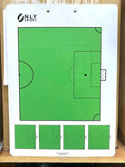 Underside of the coaches Magnetic board