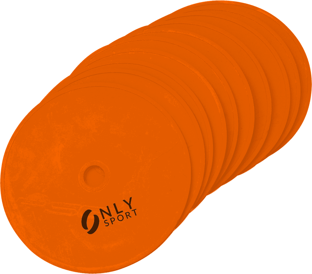 DISC MARKER SET IN ORANGE