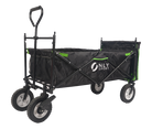 Foldable Equipment Cart Angled View