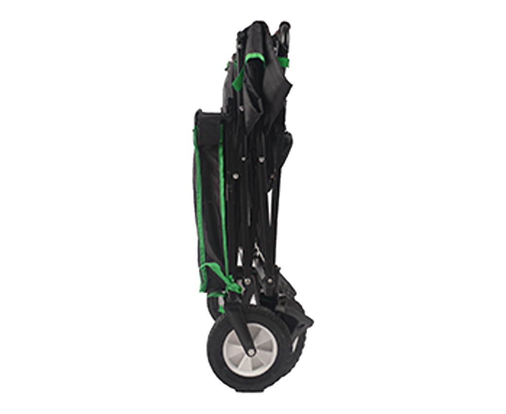 Demonstration of Equipment Cart Completely folded up