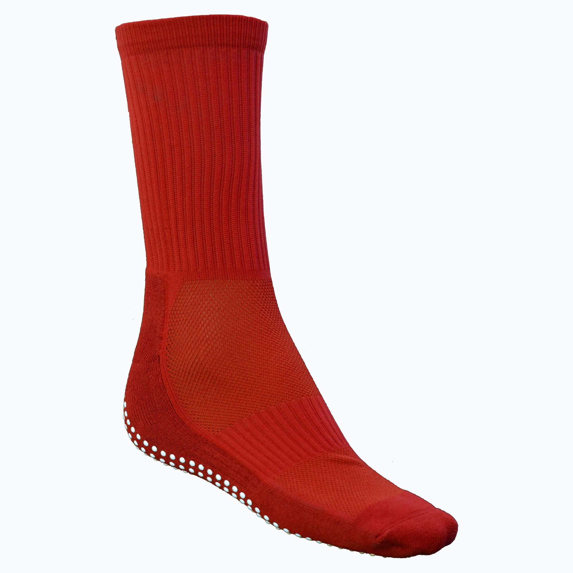 Grip Socks in red front view