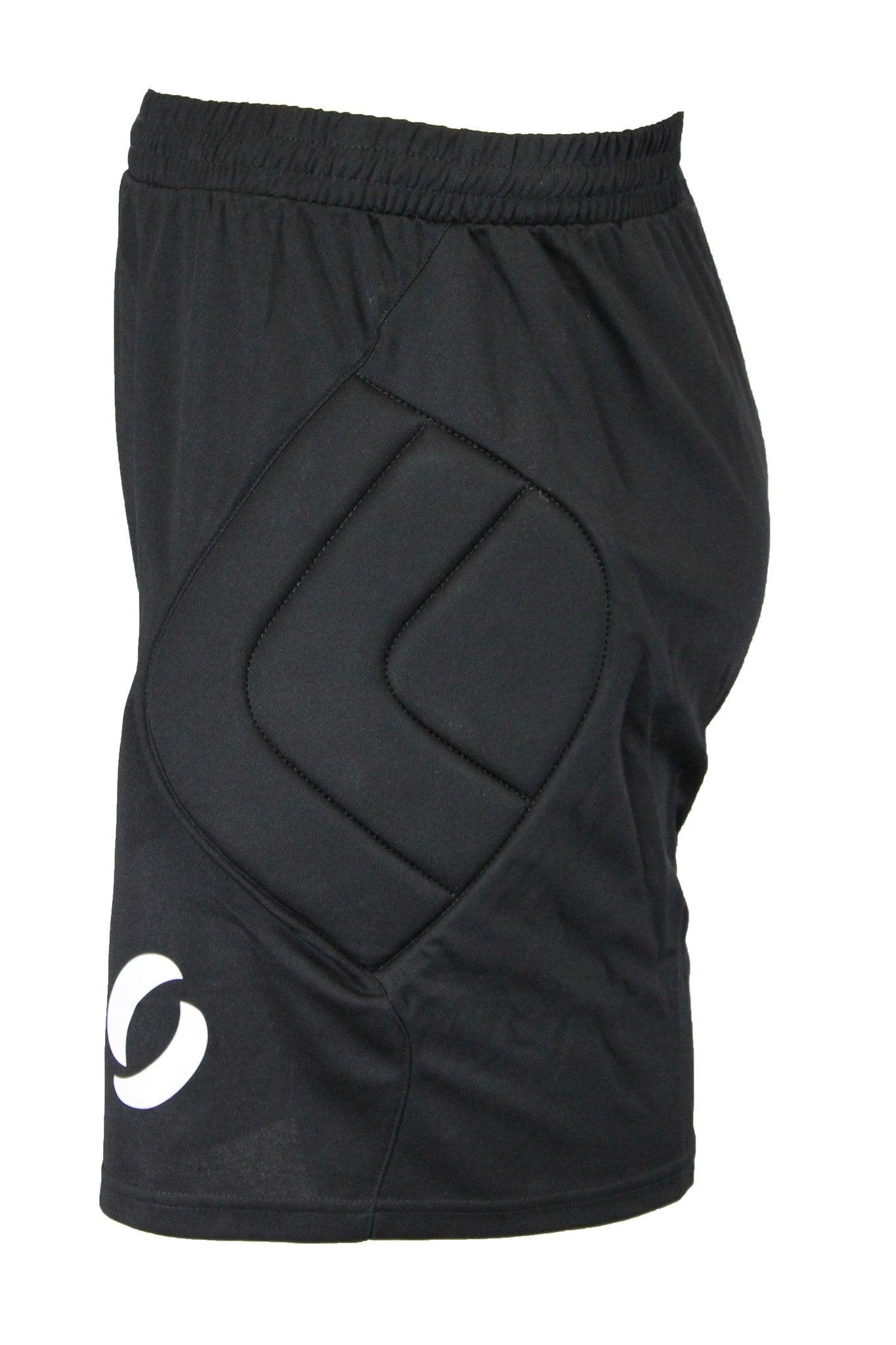 Goalkeeper Shorts in Black side view